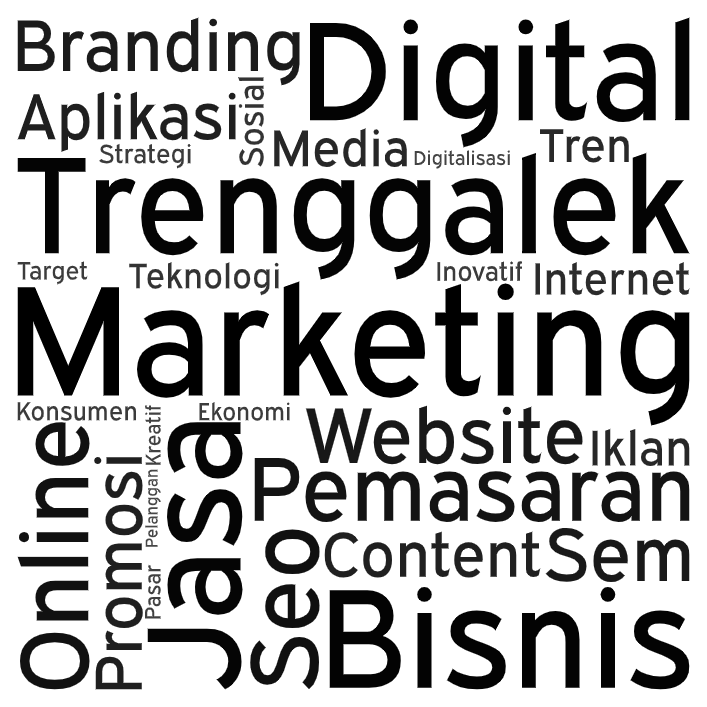 jasa digital marketing trenggalek word art